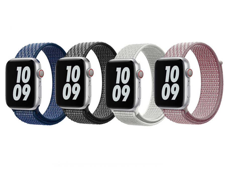 Watch Ultra 49mm Kordon Wiwu Sport Loop Hasır Strap Kayış
