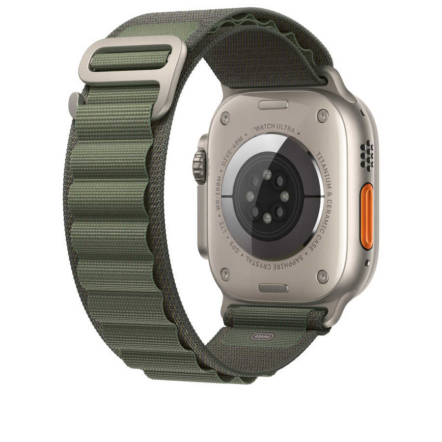 Watch Ultra 49mm Kordon Wiwu WU-01 Hasır Örgü Strap Kayış