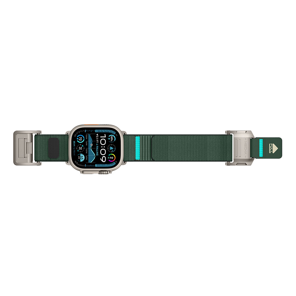 Apple Watch Ultra 49mm Mohseven iWatch Mecha Sport Hasır Kordon