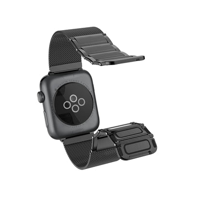 Watch Ultra 49mm Raptic Classic Plus Serisi Magnetik Metal Hasır Kordon