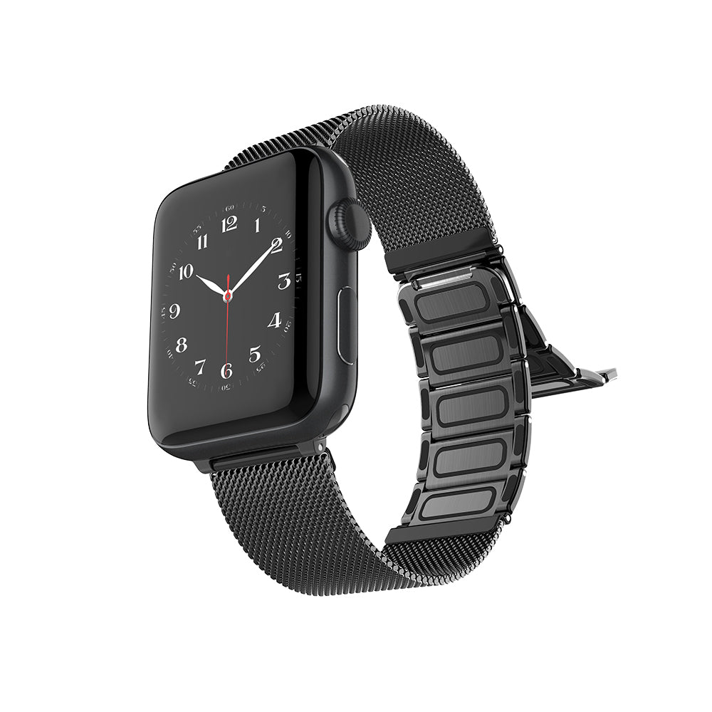 Watch Ultra 49mm Raptic Classic Plus Serisi Magnetik Metal Hasır Kordon