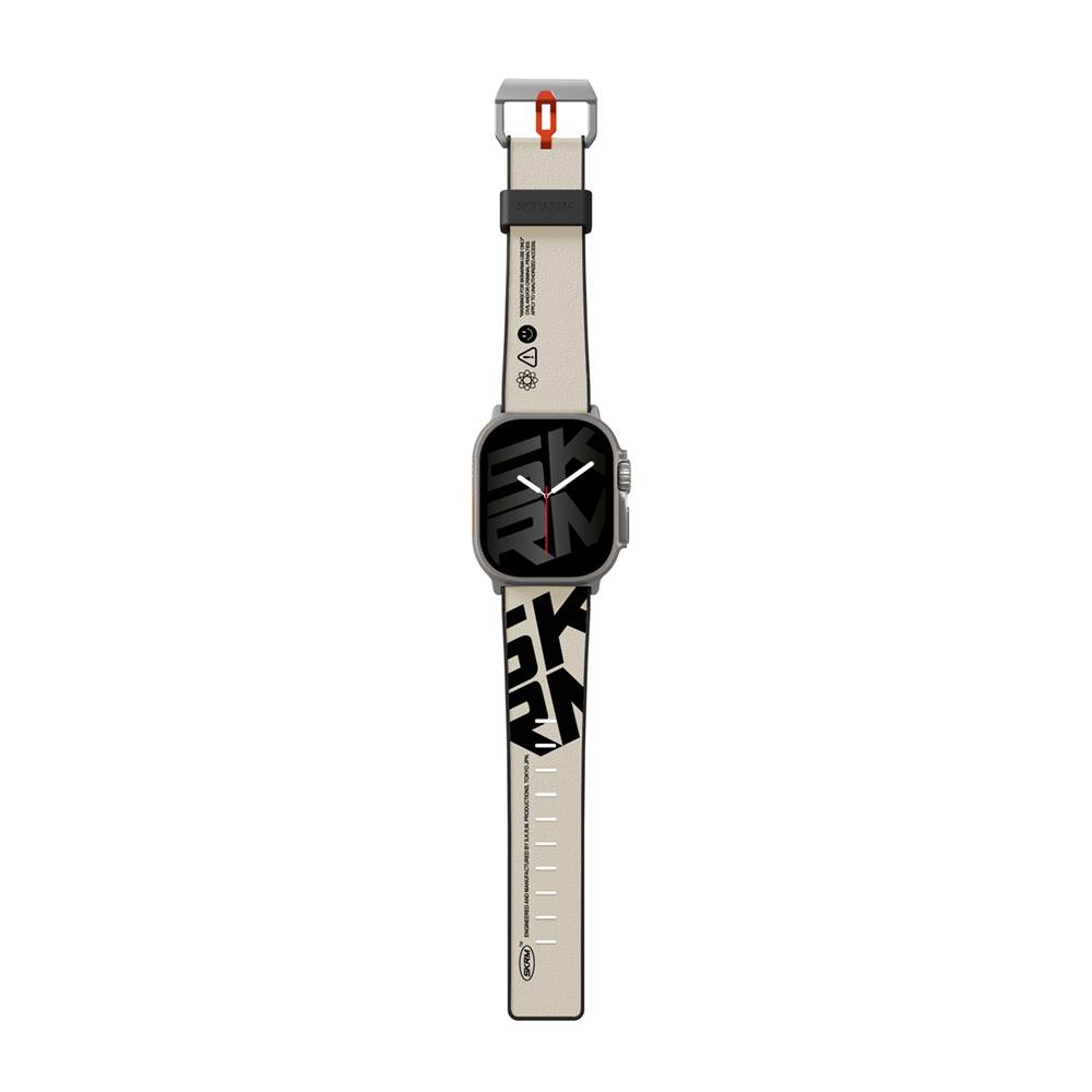 Watch Ultra 49mm SkinArma Spunk Serisi PU Deri Kordon