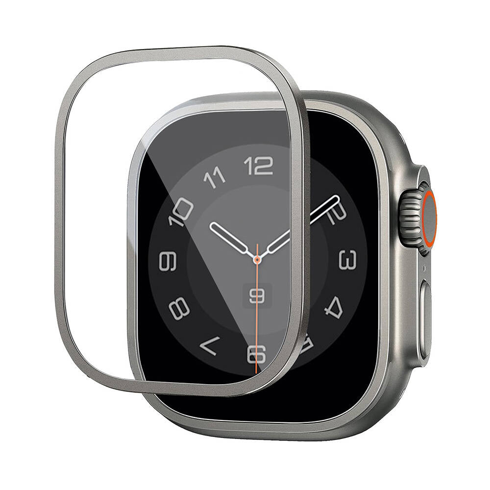Watch Ultra 49mm Wiwu Wi-JD106 Easy Install Akıllı Saat Temperli Cam Ekran Koruyucu