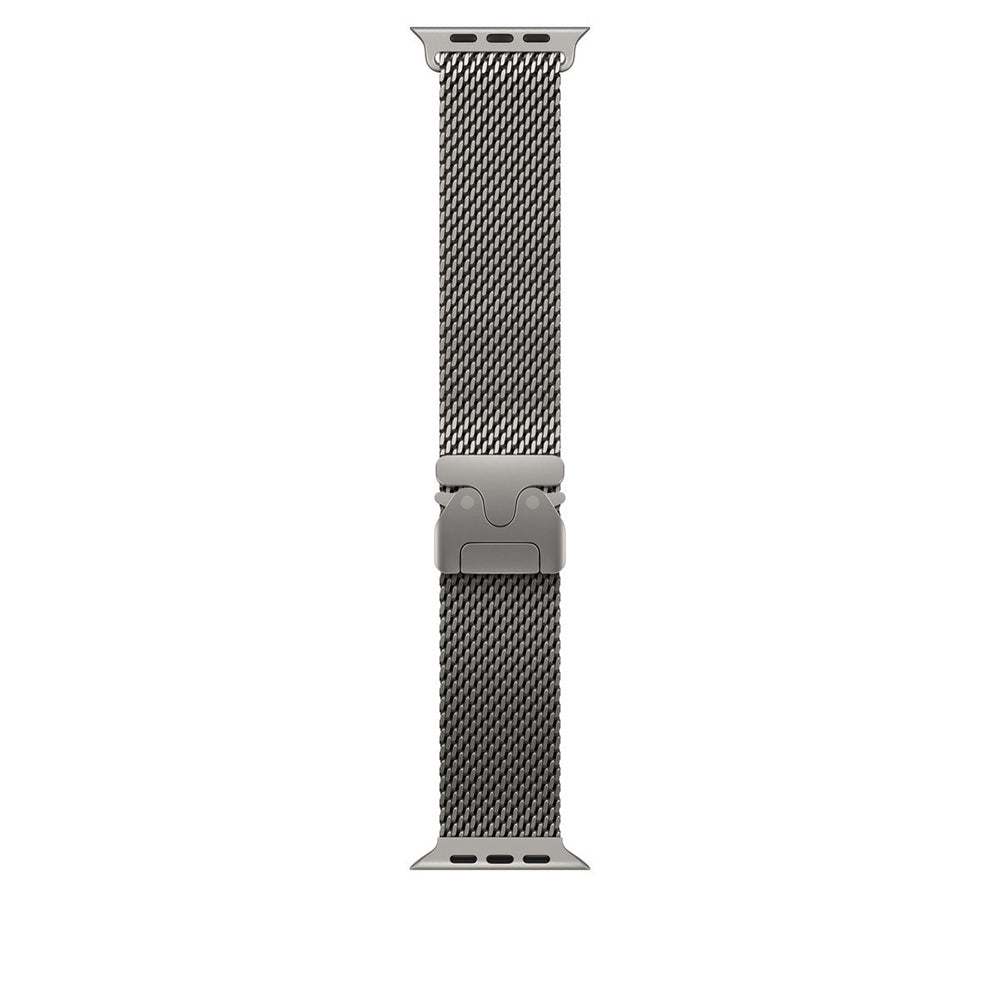 Apple Watch Ultra 49mm Zore KRD-100 Titanyum Hasır Kordon