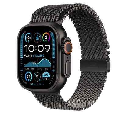 Apple Watch Ultra 49mm Zore KRD-100 Titanyum Hasır Kordon