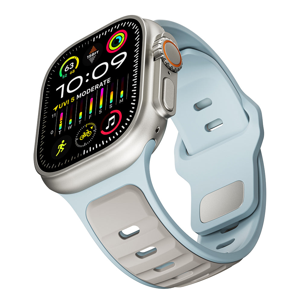 Apple Watch Ultra 49mm Zore KRD-135 Silikon Kordon Strap Kayış