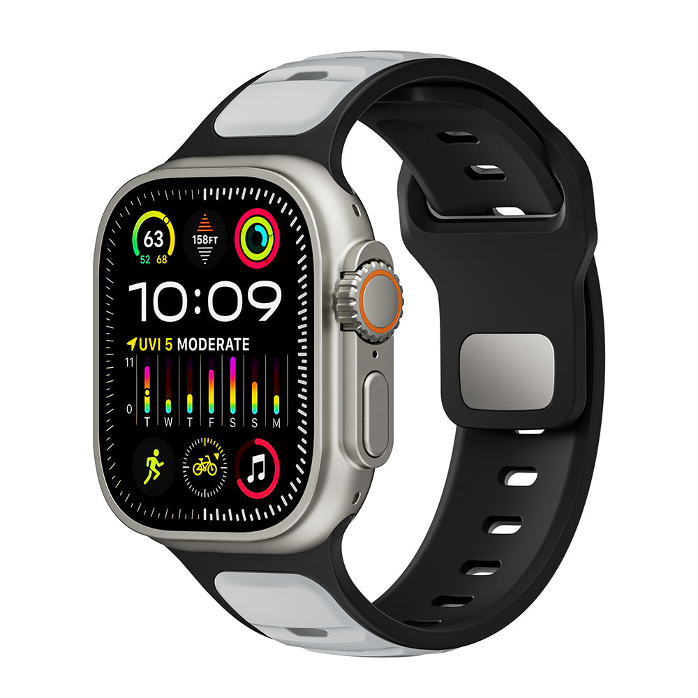 Apple Watch Ultra 49mm Zore KRD-135 Silikon Kordon Strap Kayış