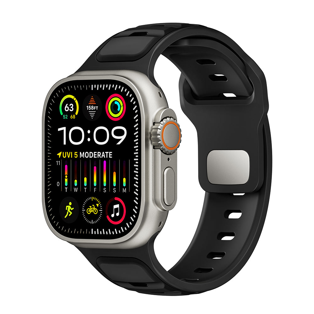 Apple Watch Ultra 49mm Zore KRD-135 Silikon Kordon Strap Kayış