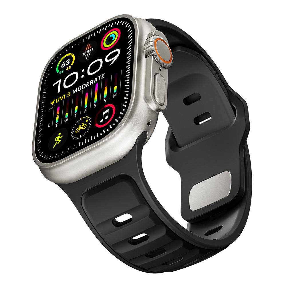 Apple Watch Ultra 49mm Zore KRD-135 Silikon Kordon Strap Kayış