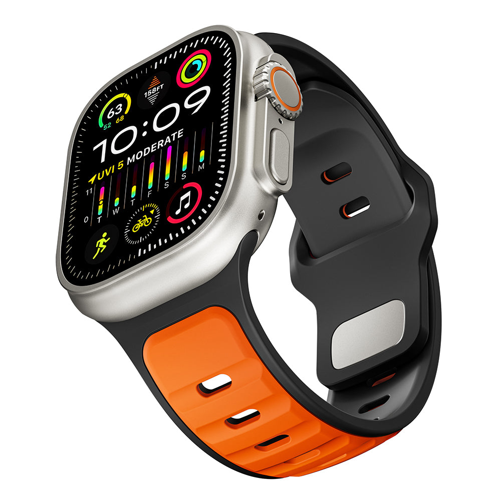 Apple Watch Ultra 49mm Zore KRD-135 Silikon Kordon Strap Kayış