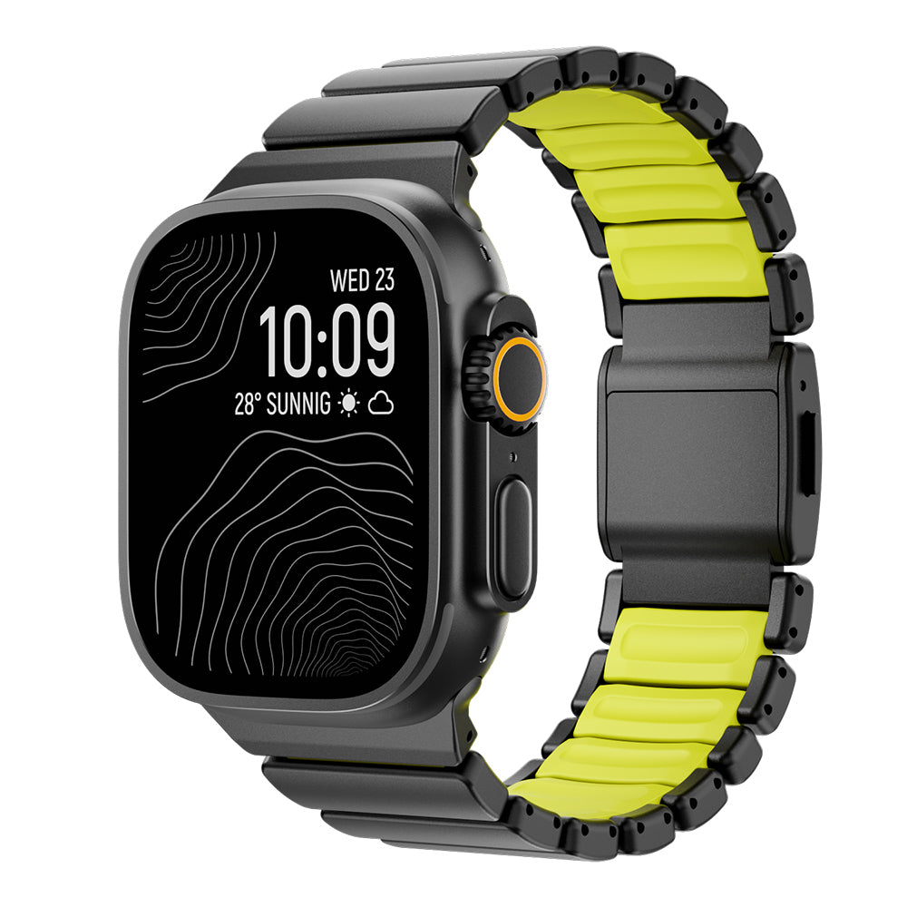 Apple Watch Ultra 49mm Zore KRD-149 Metal Silikon Kordon