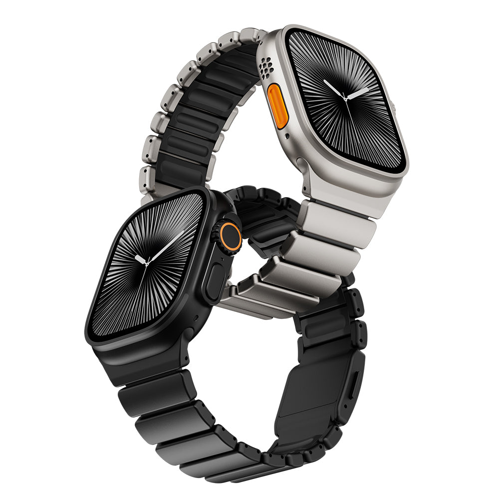 Apple Watch Ultra 49mm Zore KRD-149 Metal Silikon Kordon