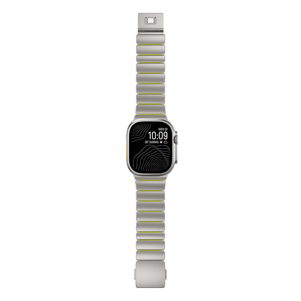 Apple Watch Ultra 49mm Zore KRD-152 Titanyum Silikon Kordon