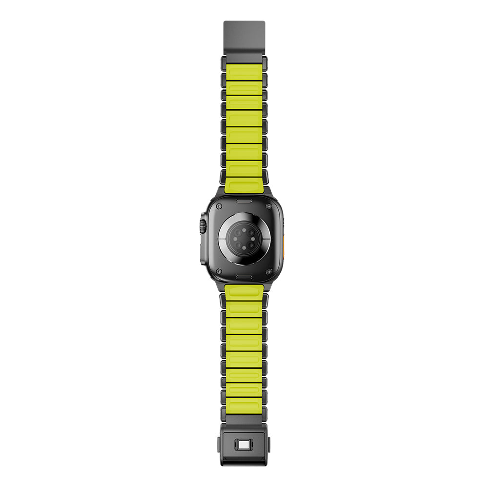 Apple Watch Ultra 49mm Zore KRD-152 Titanyum Silikon Kordon