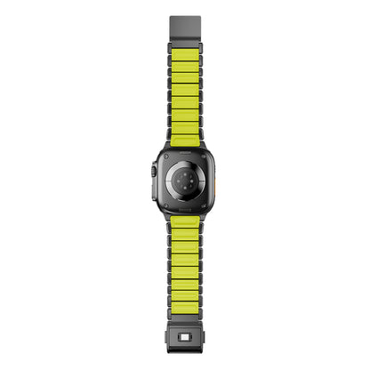 Apple Watch Ultra 49mm Zore KRD-152 Titanyum Silikon Kordon