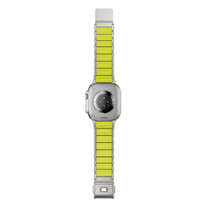 Apple Watch Ultra 49mm Zore KRD-152 Titanyum Silikon Kordon