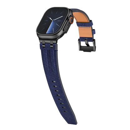 Apple Watch Ultra 49mm Zore KRD-153 Kot Kumaş Tasarımlı Kordon