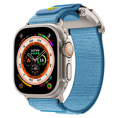Apple Watch Ultra 49mm Zore KRD-154 Naylon Kumaş Hasır Örgülü Kordon