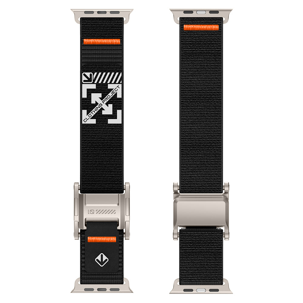 Apple Watch Ultra 49mm Zore KRD-154 Naylon Kumaş Hasır Örgülü Kordon