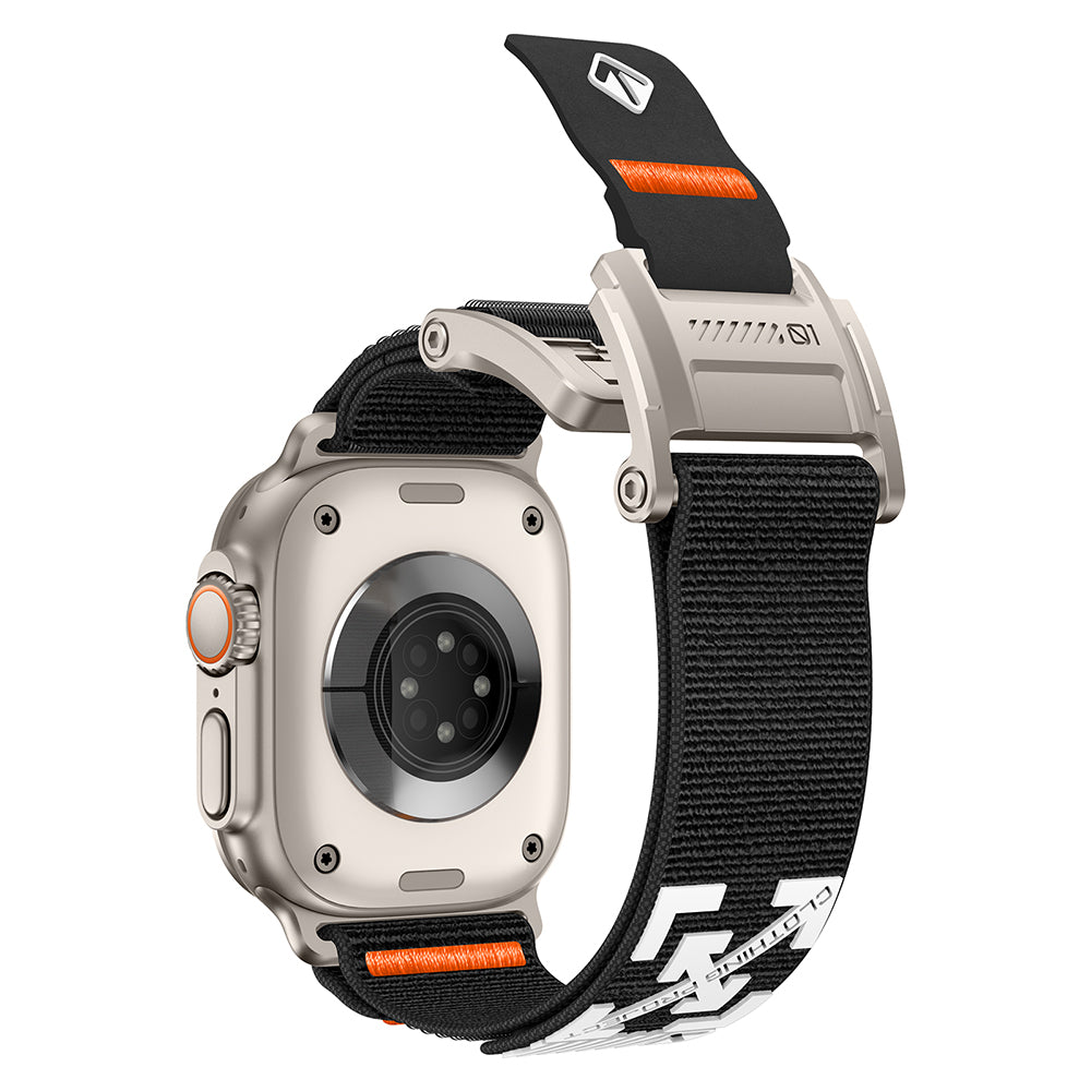 Apple Watch Ultra 49mm Zore KRD-154 Naylon Kumaş Hasır Örgülü Kordon