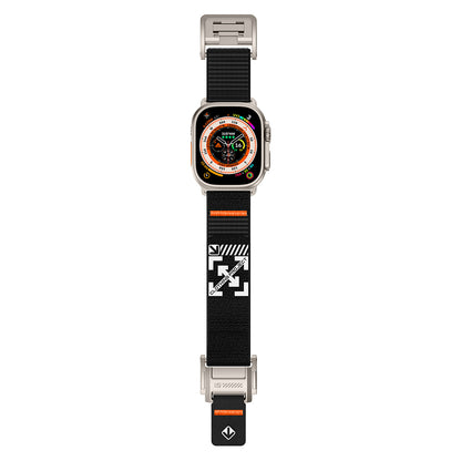 Apple Watch Ultra 49mm Zore KRD-154 Naylon Kumaş Hasır Örgülü Kordon