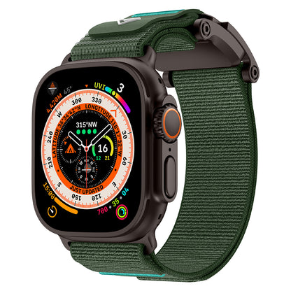 Apple Watch Ultra 49mm Zore KRD-154 Naylon Kumaş Hasır Örgülü Kordon