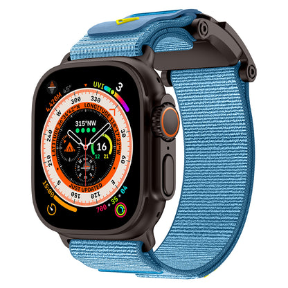 Apple Watch Ultra 49mm Zore KRD-154 Naylon Kumaş Hasır Örgülü Kordon