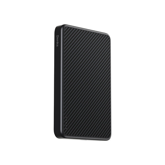 Benks MP17 ArmorGo M-safe Şarj Özellikli 600D Aramid Fiber Qi2 Teknolojili Powerbank 15W 10000mAh
