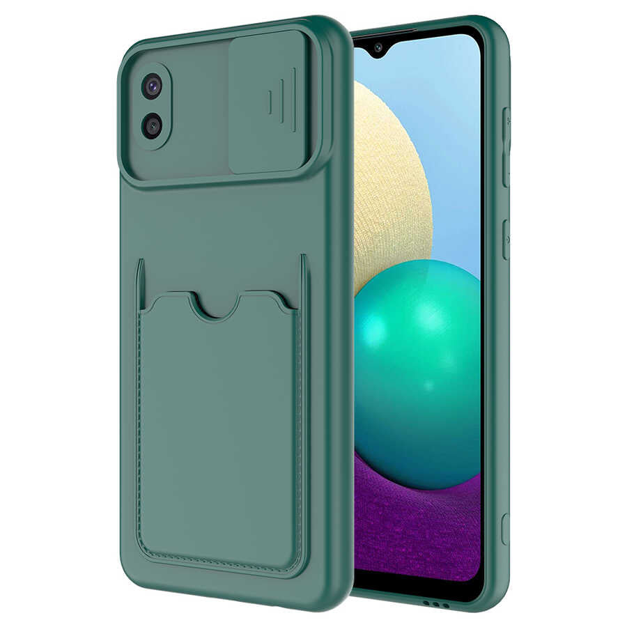 Galaxy A02 Kılıf Zore Kartix Kapak