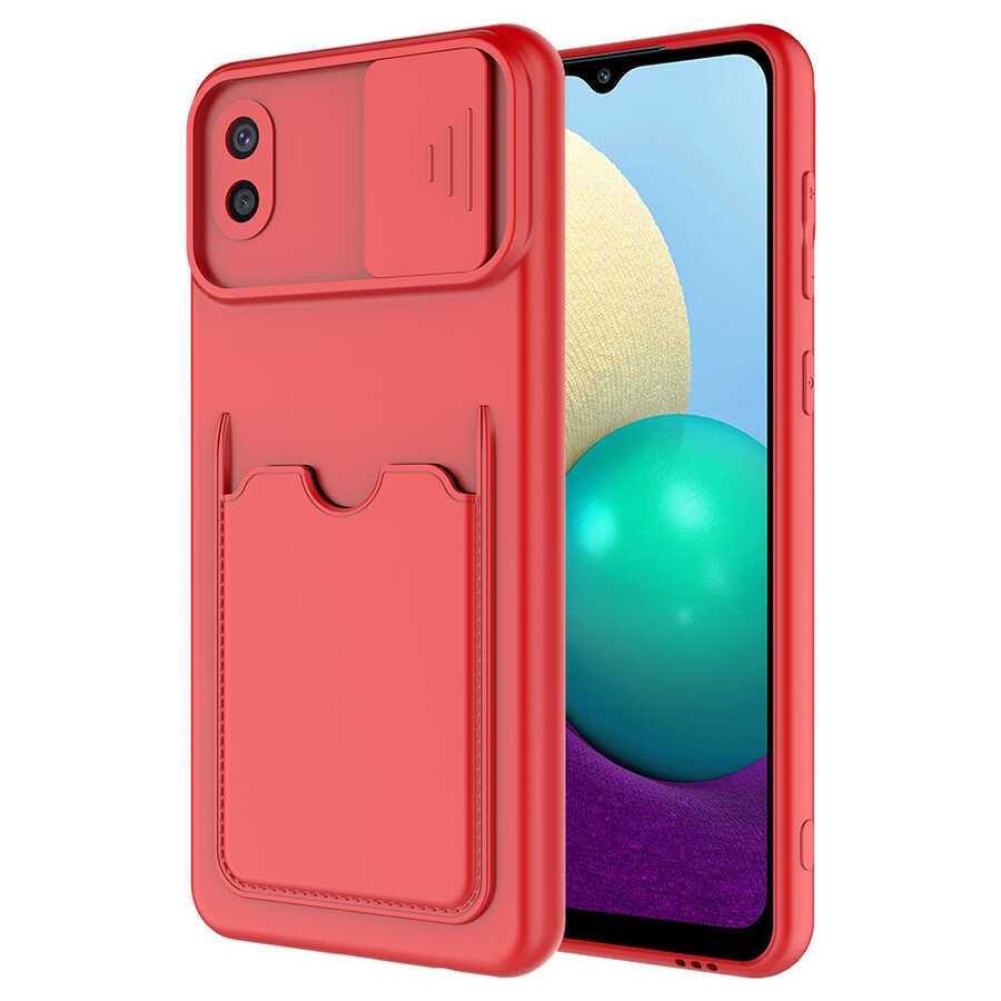 Galaxy A02 Kılıf Zore Kartix Kapak