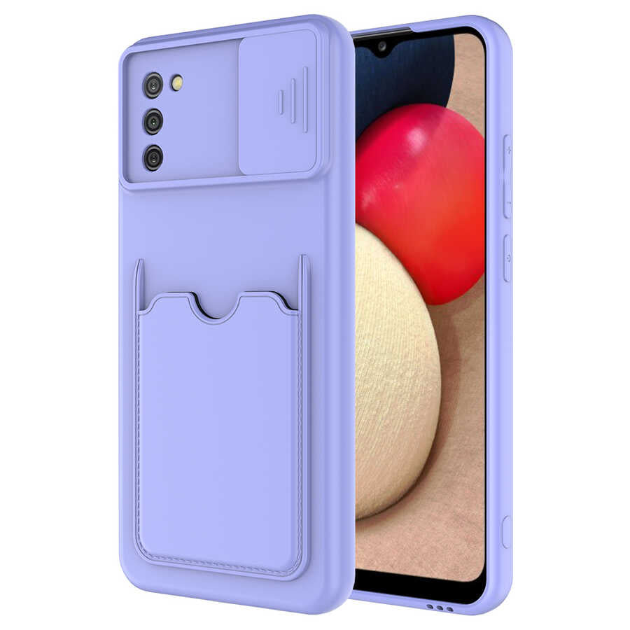 Galaxy A02S Kılıf Zore Kartix Kapak