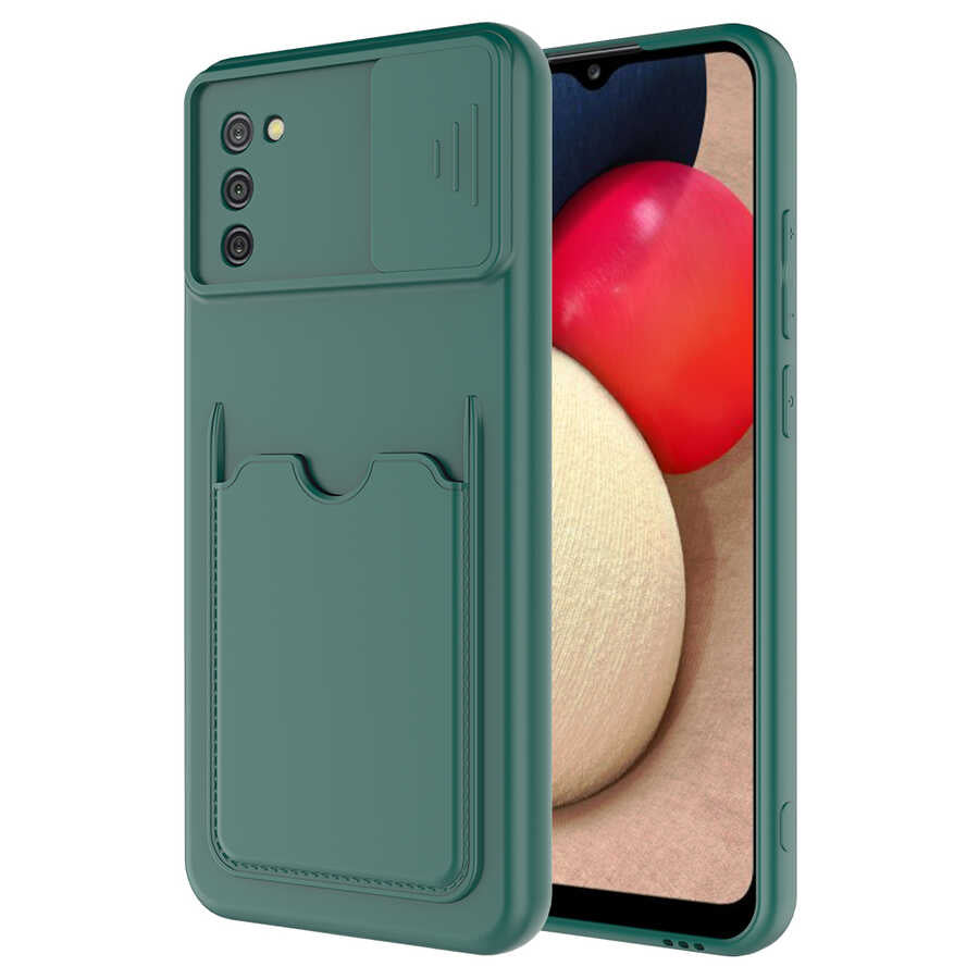 Galaxy A02S Kılıf Zore Kartix Kapak