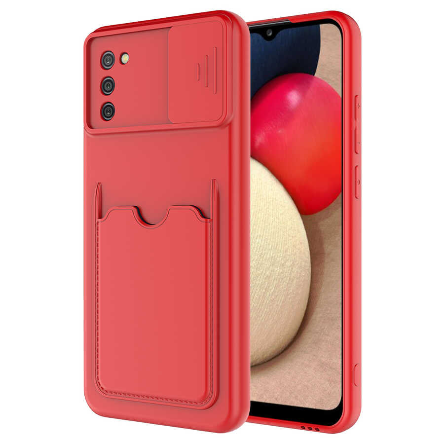 Galaxy A02S Kılıf Zore Kartix Kapak