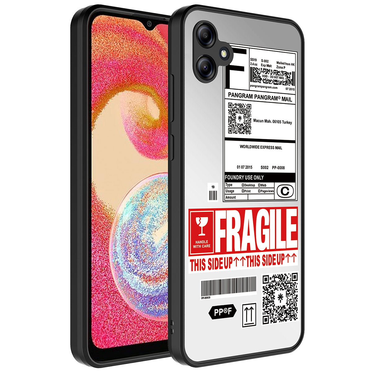 Galaxy A04E Kılıf Aynalı Desenli Kamera Korumalı Parlak Zore Mirror Kapak