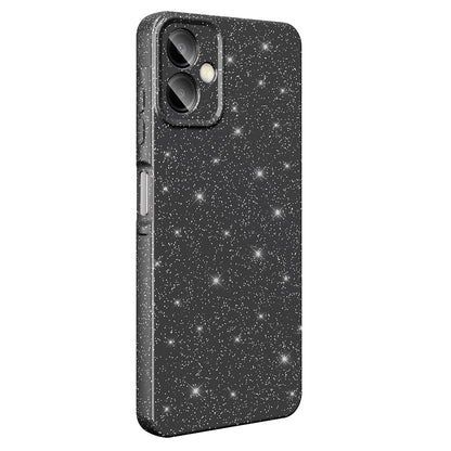 Galaxy A06 Kılıf Kamera Korumalı Simli Lüks Zore Koton Kapak