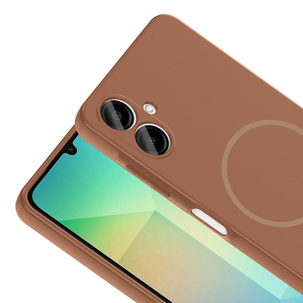 Galaxy A06 Kılıf M-safe Şarj Özellikli Zore Meta Kapak