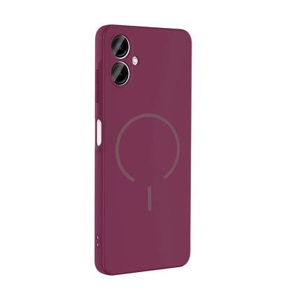 Galaxy A06 Kılıf M-safe Şarj Özellikli Zore Meta Kapak