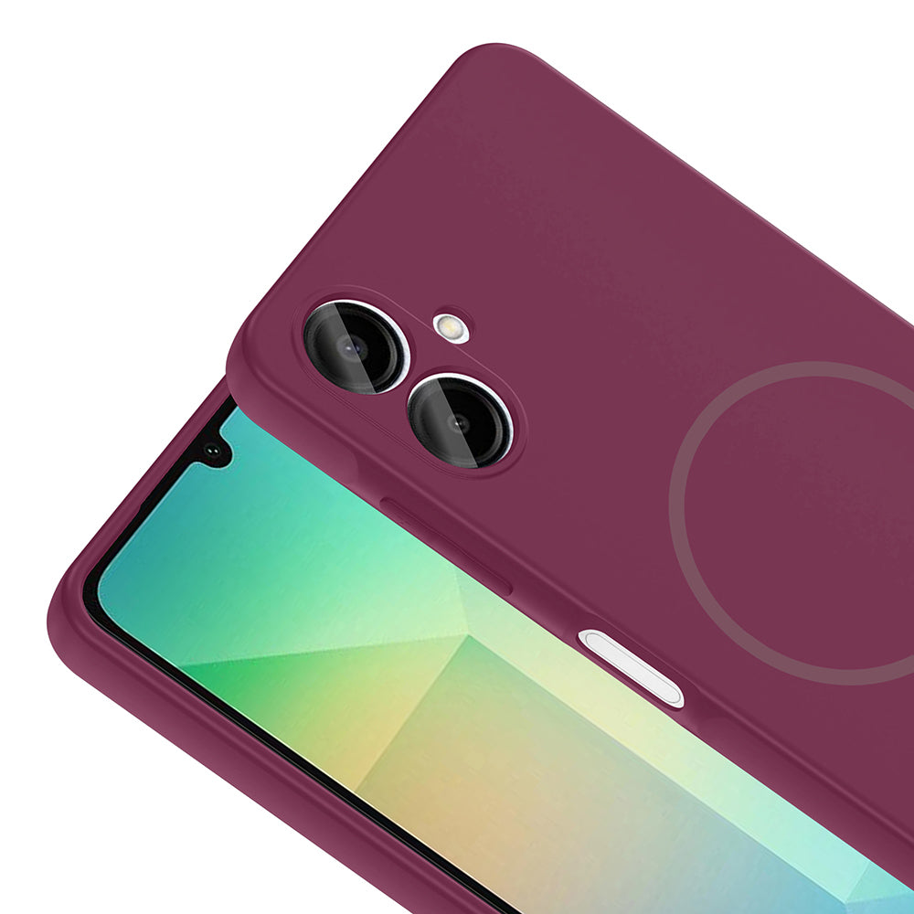 Galaxy A06 Kılıf M-safe Şarj Özellikli Zore Meta Kapak