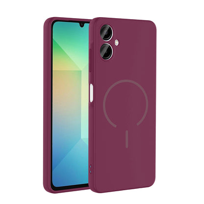 Galaxy A06 Kılıf M-safe Şarj Özellikli Zore Meta Kapak