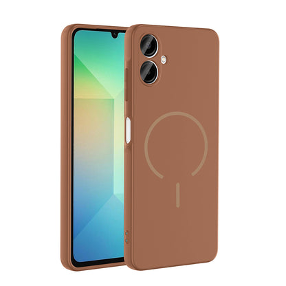 Galaxy A06 Kılıf M-safe Şarj Özellikli Zore Meta Kapak