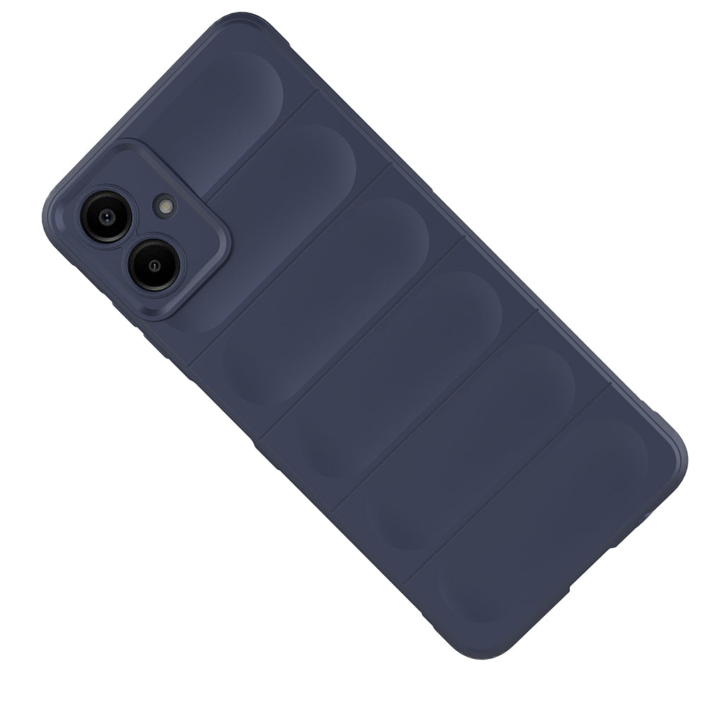 Galaxy A07 Kılıf Esnek TPU Oyuklu Arka Yüzey Tasarımlı Zore Etnik Silikon Kapak