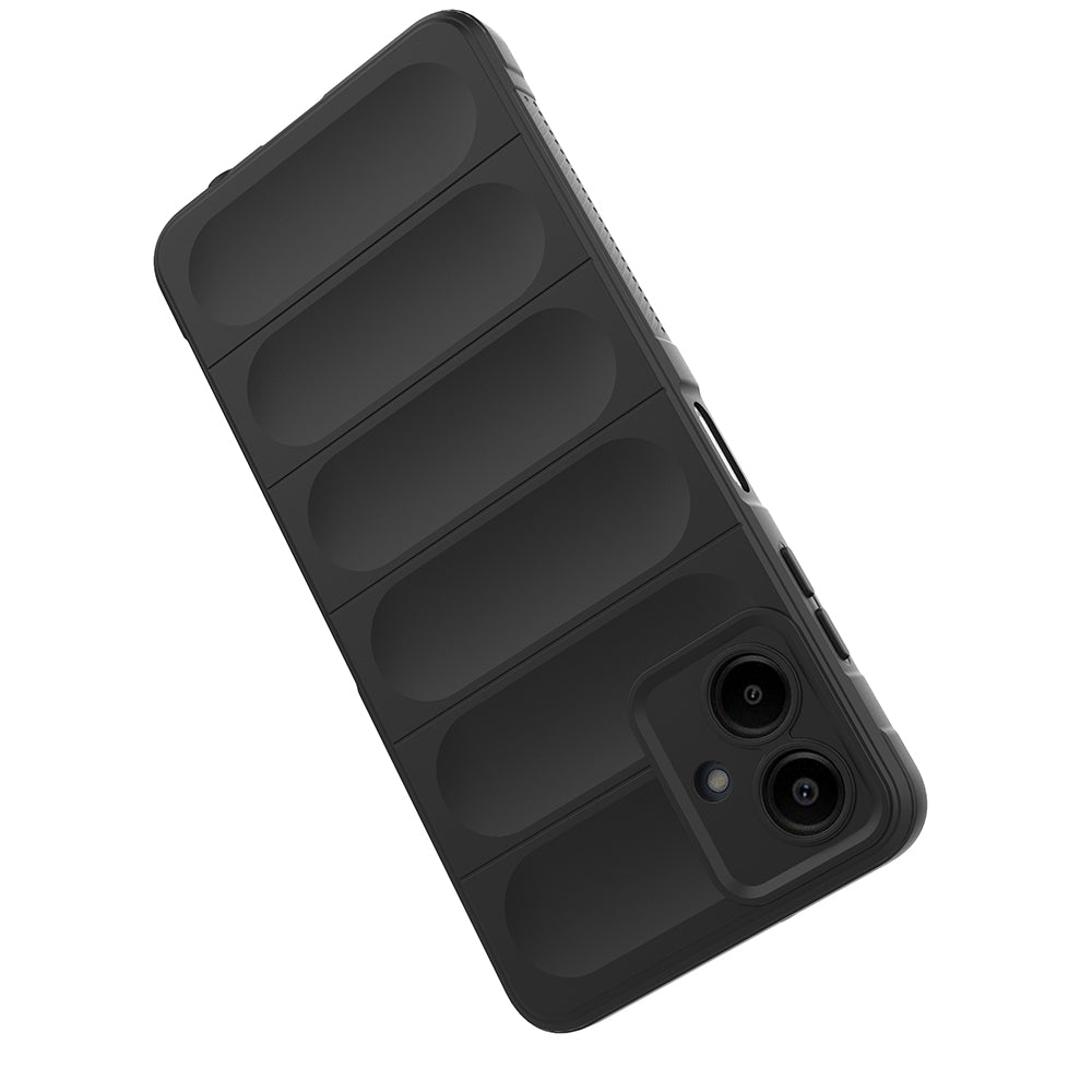 Galaxy A07 Kılıf Esnek TPU Oyuklu Arka Yüzey Tasarımlı Zore Etnik Silikon Kapak
