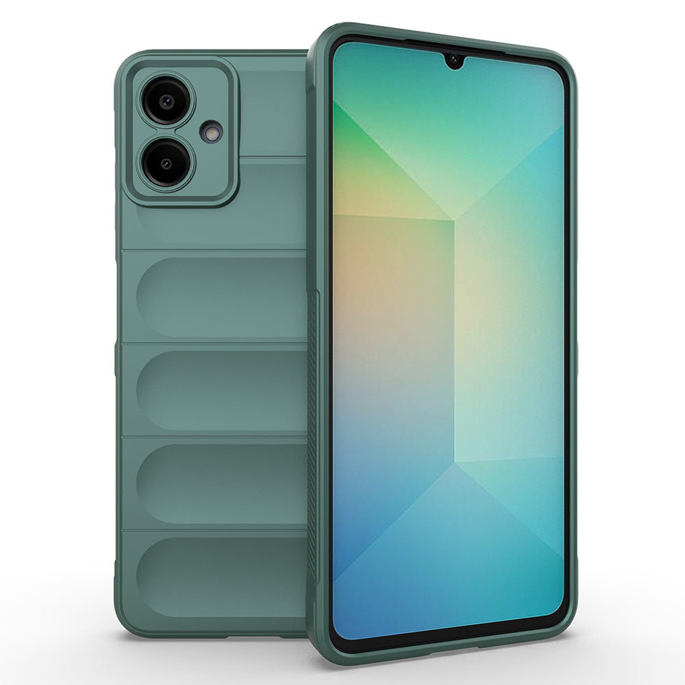 Galaxy A07 Kılıf Esnek TPU Oyuklu Arka Yüzey Tasarımlı Zore Etnik Silikon Kapak