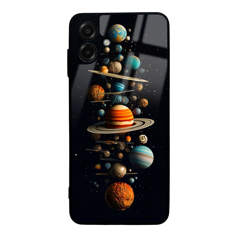 Galaxy A07 Kılıf Kamera Korumalı Desenli Zore Lusi Kapak
