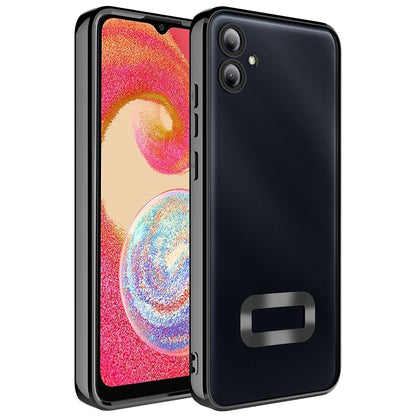 Galaxy A07 Kılıf Kamera Korumalı Logo Gösteren Zore Omega Kapak