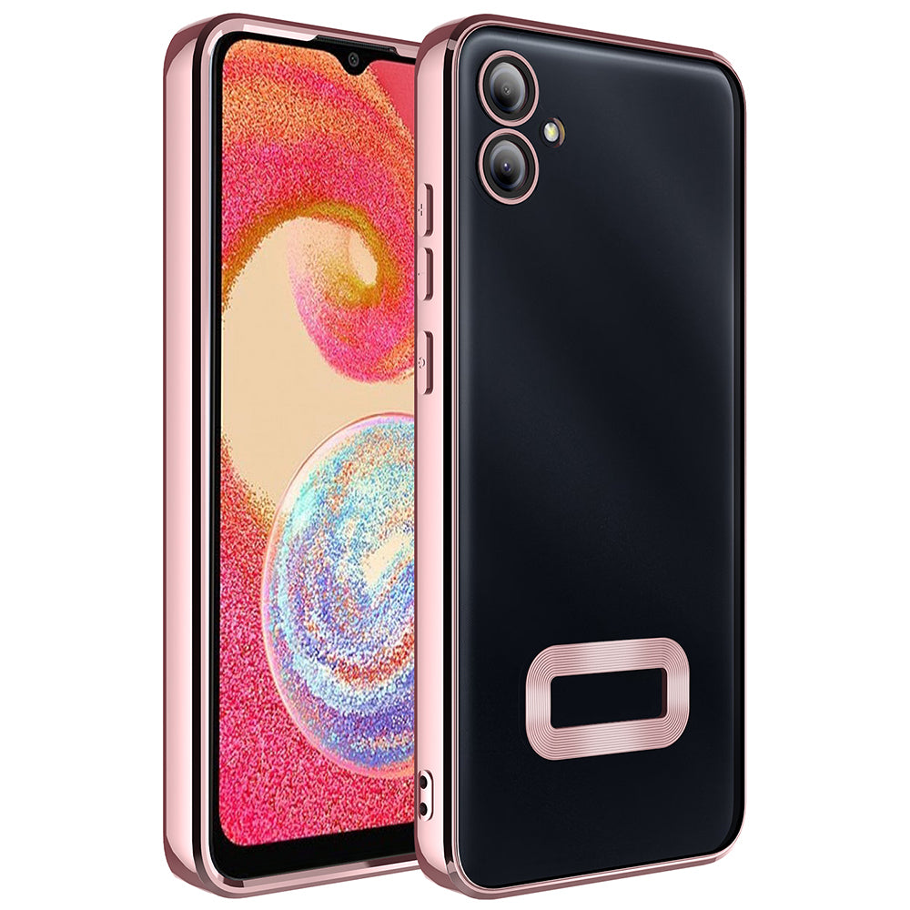Galaxy A07 Kılıf Kamera Korumalı Logo Gösteren Zore Omega Kapak