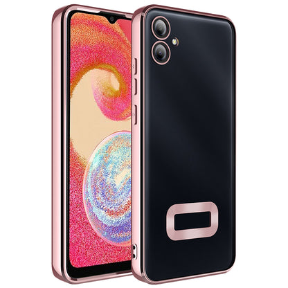 Galaxy A07 Kılıf Kamera Korumalı Logo Gösteren Zore Omega Kapak