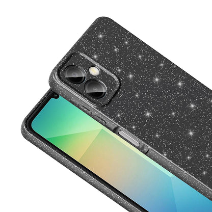 Galaxy A07 Kılıf Kamera Korumalı Simli Lüks Zore Koton Kapak