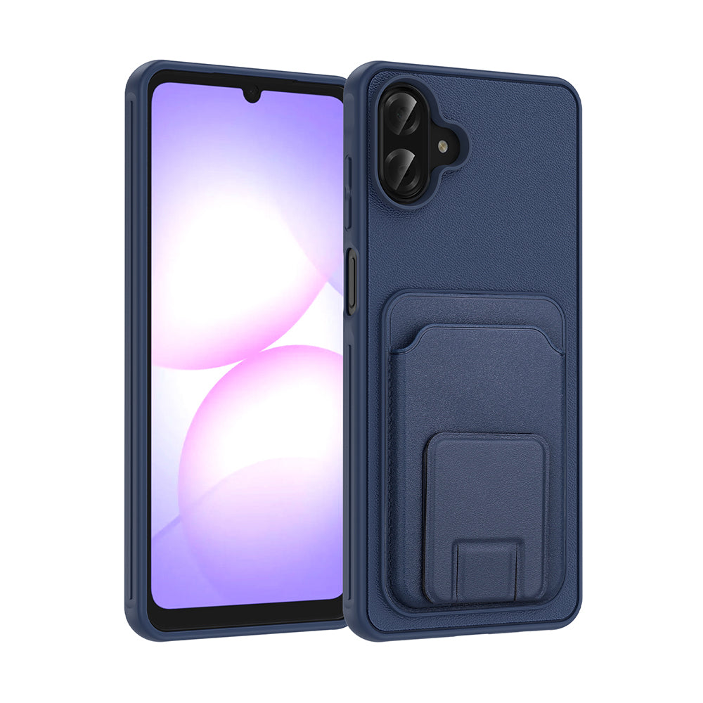 Galaxy A07 Kılıf Kartlıklı TPU Zore Bikart Kapak