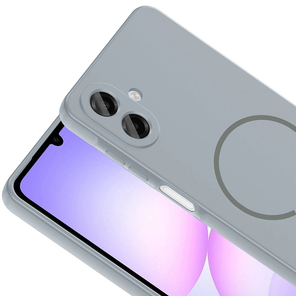 Galaxy A07 Kılıf M-safe Şarj Özellikli Zore Meta Kapak